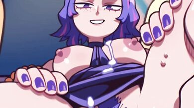 Hot Anime Girls with Super Fast Speedo Action!