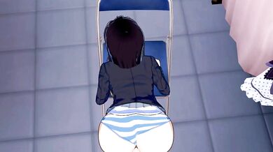 Rockin Out with Mio Akiyama! The K-On! High School Band Fetish Adventure