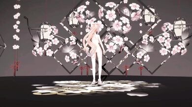 Unwrap the Sexy Kokomi with Explosive Impact as She Dances in Her Revealing Outfit and Clear Blue Eyes