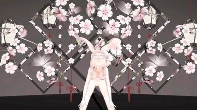 Unwrap the Sexy Kokomi with Explosive Impact as She Dances in Her Revealing Outfit and Clear Blue Eyes