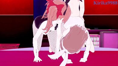 The Supernatural Experiments of Mikoto Misaka and Kuroko Shirai with Their Hentai Porn Adventure