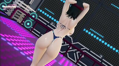 Sarada's Horny Bunny Transformation into a Sexual Mechferatu