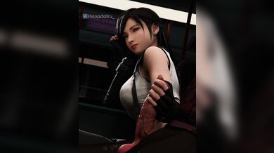 Tifa's Tantalizing Titillation of Her Tender Throbbing Clit