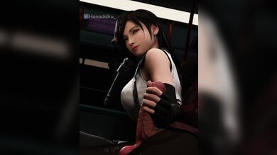 Tifa's Tantalizing Titillation of Her Tender Throbbing Clit