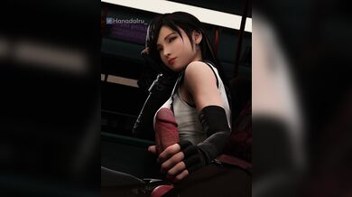 Tifa's Tantalizing Titillation of Her Tender Throbbing Clit