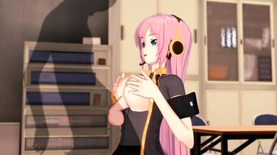 Megurine Luka's Moist and Sensual Vocals Bring You to Orgasmic Bliss in Vocaloid Porn