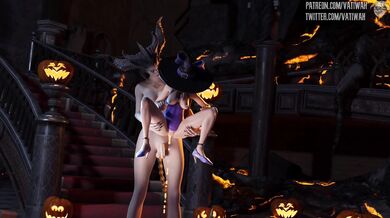 Horny futas fuck in multiple animations