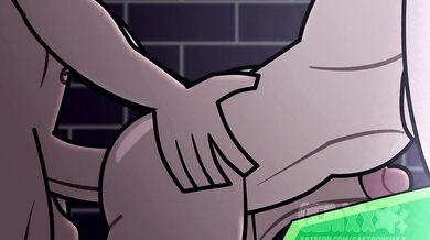 The Big Black Cock Inside Ben and Kevins Little White Asses!