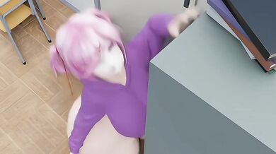 Naughty Nurses Monica and Natsuki Get Their Patient Off