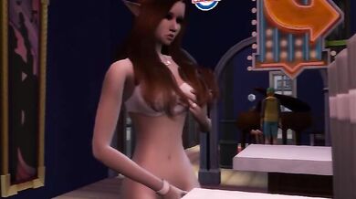 Lustful Lesbian Love Fest in the Underworld
