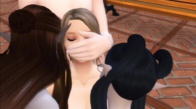 Lustful Lesbian Love Fest in the Underworld