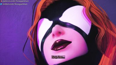 Spider Woman's Sexual Encounter with Bouquet Man While On Duty