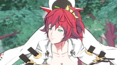 Jack-O and his date going at it on Halloween night!