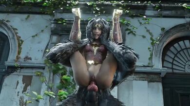Transformed into a Wolf-Cumming Monster by the Mighty Cock of Superman