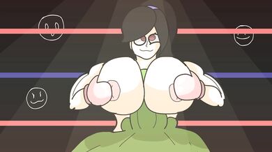 Orc Fucks Robin's Tits After Whipping Her Boobs