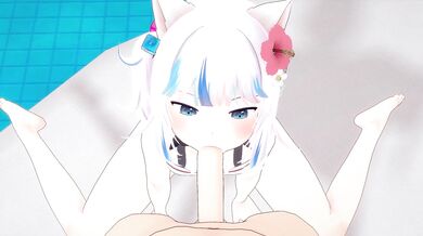 The Giantess and Her Boy Toys Blowjob Version 2