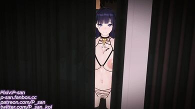 Raiden's Wife Elysia Gets Fucked by Another Man While He Watches in Shock