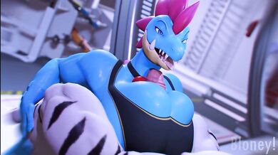 Busty Japanese office lady, Yuki, gives a horny young guy a tight titfuck while he rides her face in their secret love nest