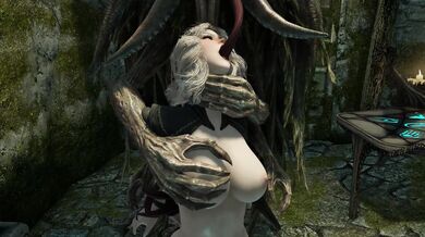 The Sorceress and the Tentacle Monster Book: A Sexual Encounter