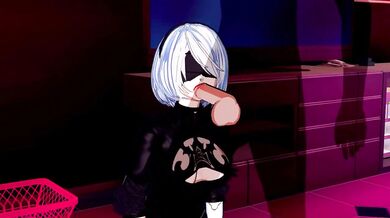 2B's Hot Cyborg Sex Adventure in NieR Automata