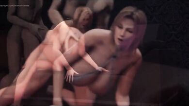 Tina's Champagne Room Orgy[KaminaKirei]