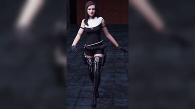 Victoria's Seductive Stroll