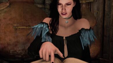 Naughty Witch Yennefer takes on the Vigilante Watchman in a Kinky Battle of Magic and Muscle [ScavengerSFM]