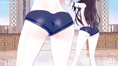 Fucking Paranoid Mobile Girl Layla and Ishtar Ereshkigal Rough Sex in Fate Grand Order