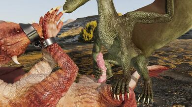 Handjob of the Dragon: A Tale of Tongue and Fire