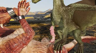 Handjob of the Dragon: A Tale of Tongue and Fire