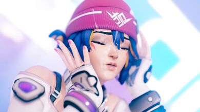 Squirting Kiriko's Gape Sleeve: The Unleashed [BeWyX]