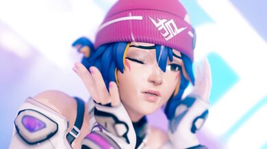 Squirting Kiriko's Gape Sleeve: The Unleashed [BeWyX]