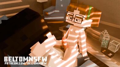 Minecraft Beltom's Pussy Rubdown Animation (NSFW)