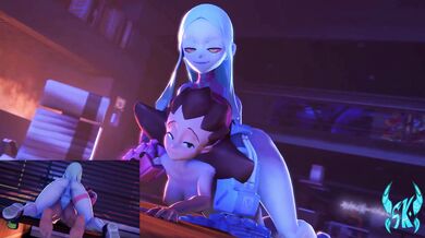 Rebecca's Sexual Transformation: Tron's Futuristic Fuck Toy