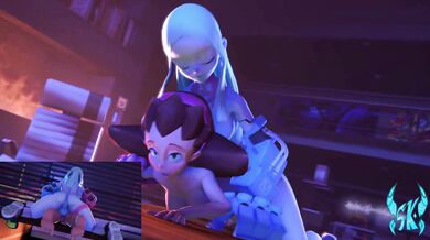 Rebecca's Sexual Transformation: Tron's Futuristic Fuck Toy