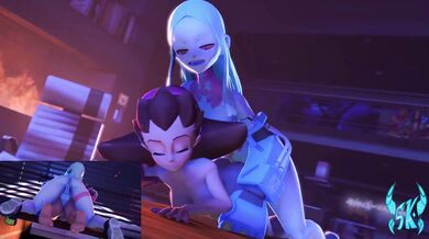 Rebecca's Sexual Transformation: Tron's Futuristic Fuck Toy