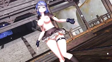 [MMD] Sumire Otori Misaki/CHUNG HA - Fuck