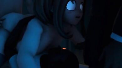 My Roommate Ochako and Urarakas Late Payment Leads to Forced Sex