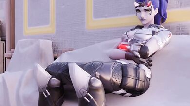 Widowmaker's Revenge: D.Va Captured, Bound, Gagged & Fucked
