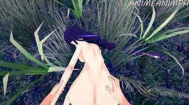 Little Red Riding Hood Meets The Samurai: Genshin Impact Raiden Shogun
