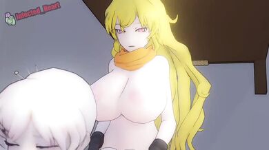 Futanari Yuri Fucks Weiss Inside Out with Her Massive Tits
