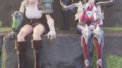 Bondage BFFs: Leona & Diana's Tied-Up Lesbian Sex Romp