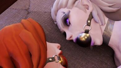 Bondage BFFs: Leona & Diana's Tied-Up Lesbian Sex Romp