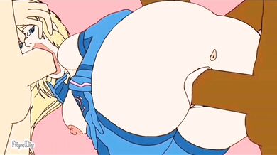 Double Penetration: Samus Aran Ravished by White & Black Dicks