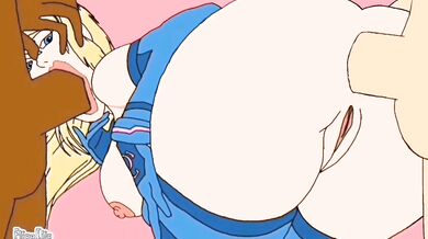 Double Penetration: Samus Aran Ravished by White & Black Dicks