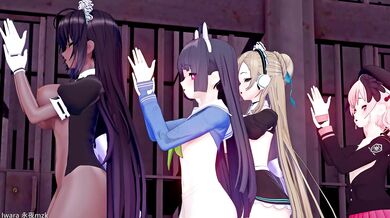 Blue Archiving Thumbs Up 2K (MMD) [MZK]