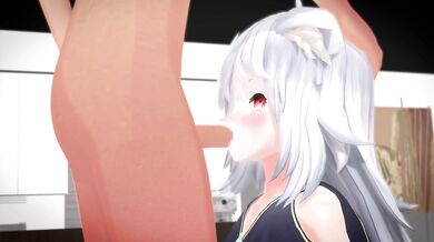Masturbating with my horny cat-eared sis during our summer break [magutyan]