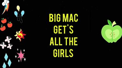 Big Mac's Gangbang Orgy with Equestria Girls