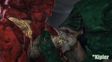 Wrex's Secret Krogan Love Sesh with Grunt and Himself