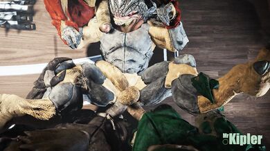 Wrex's Secret Krogan Love Sesh with Grunt and Himself